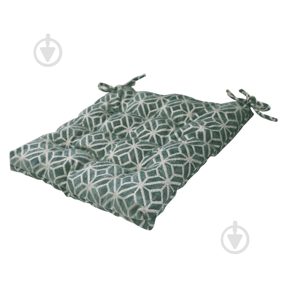 Подушка на стілець аквамарин Motiff Jazz02 Decora textile - фото 2