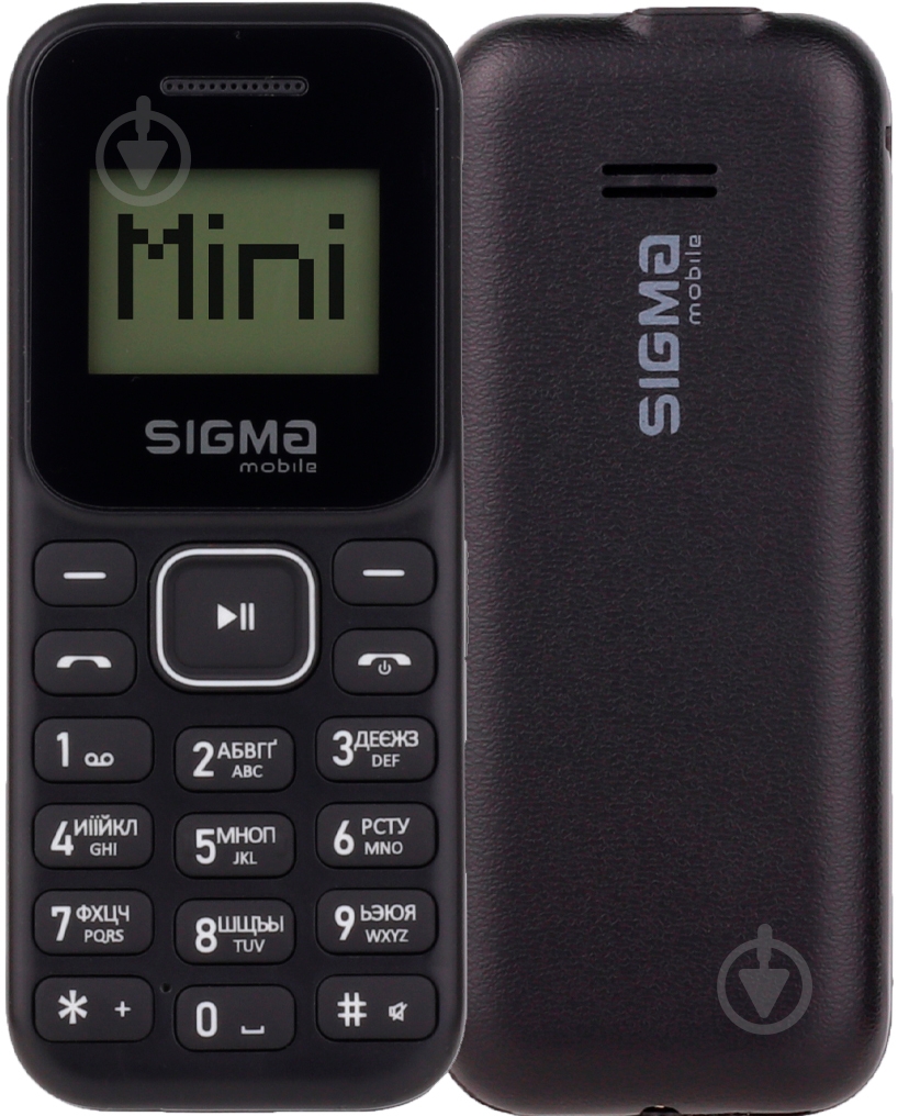 Мобильный телефон Sigma mobile X-STYLE 14 MINI black - фото 1