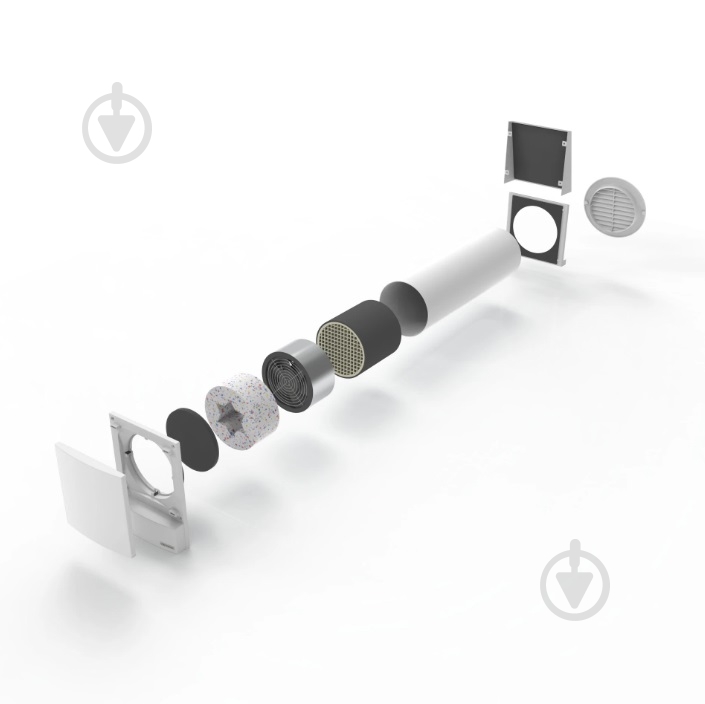 Рекуператор Ventoxx HARMONY (0,75 м, пульт ДУ) RV-2_0,75-Gr2-A10W-RC - фото 2