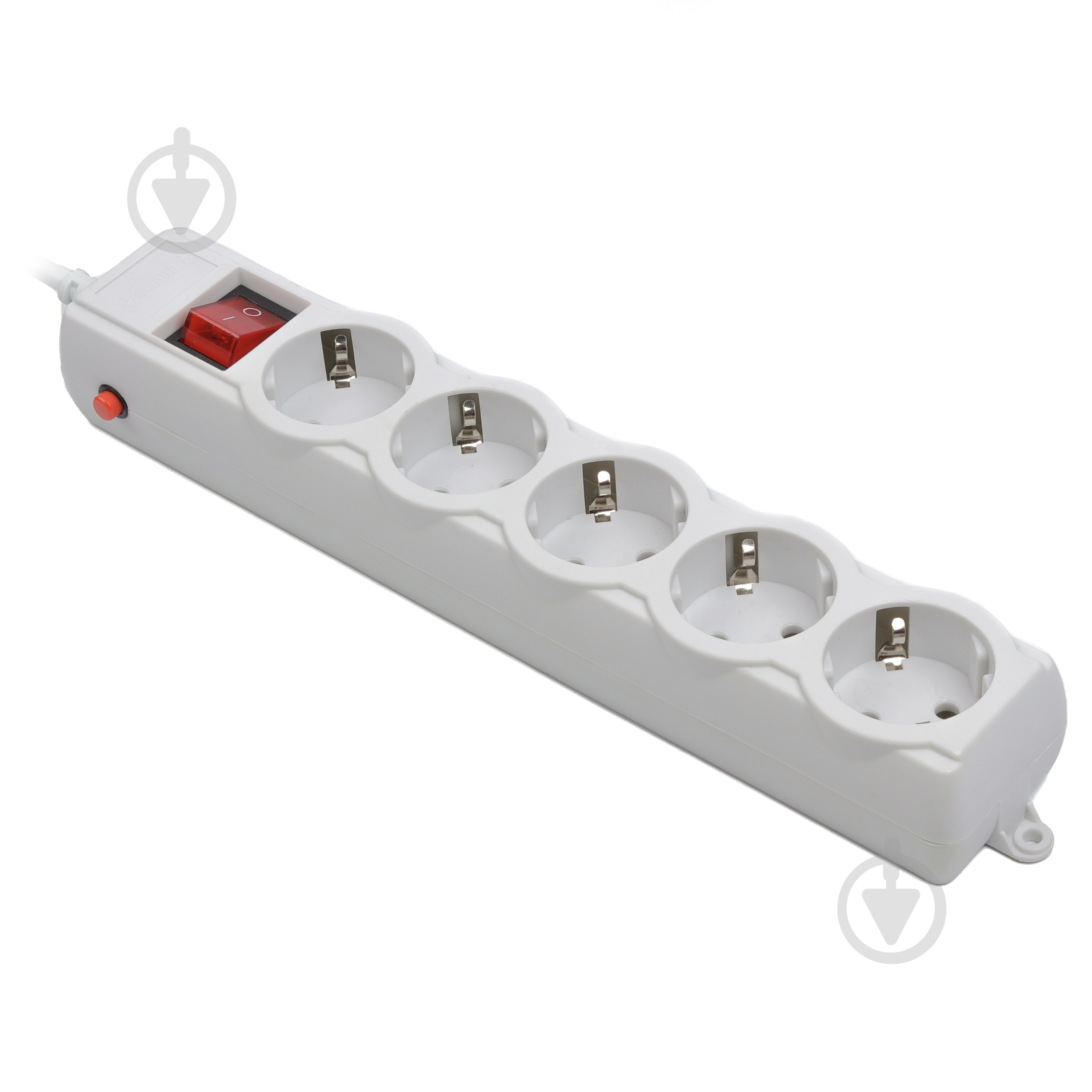 Мережевий фільтр Gembird SPG5-G-6G-PRO із заземленням 5 гн. сірий 1,8 м SPG5-G-6G-PRO - фото 3