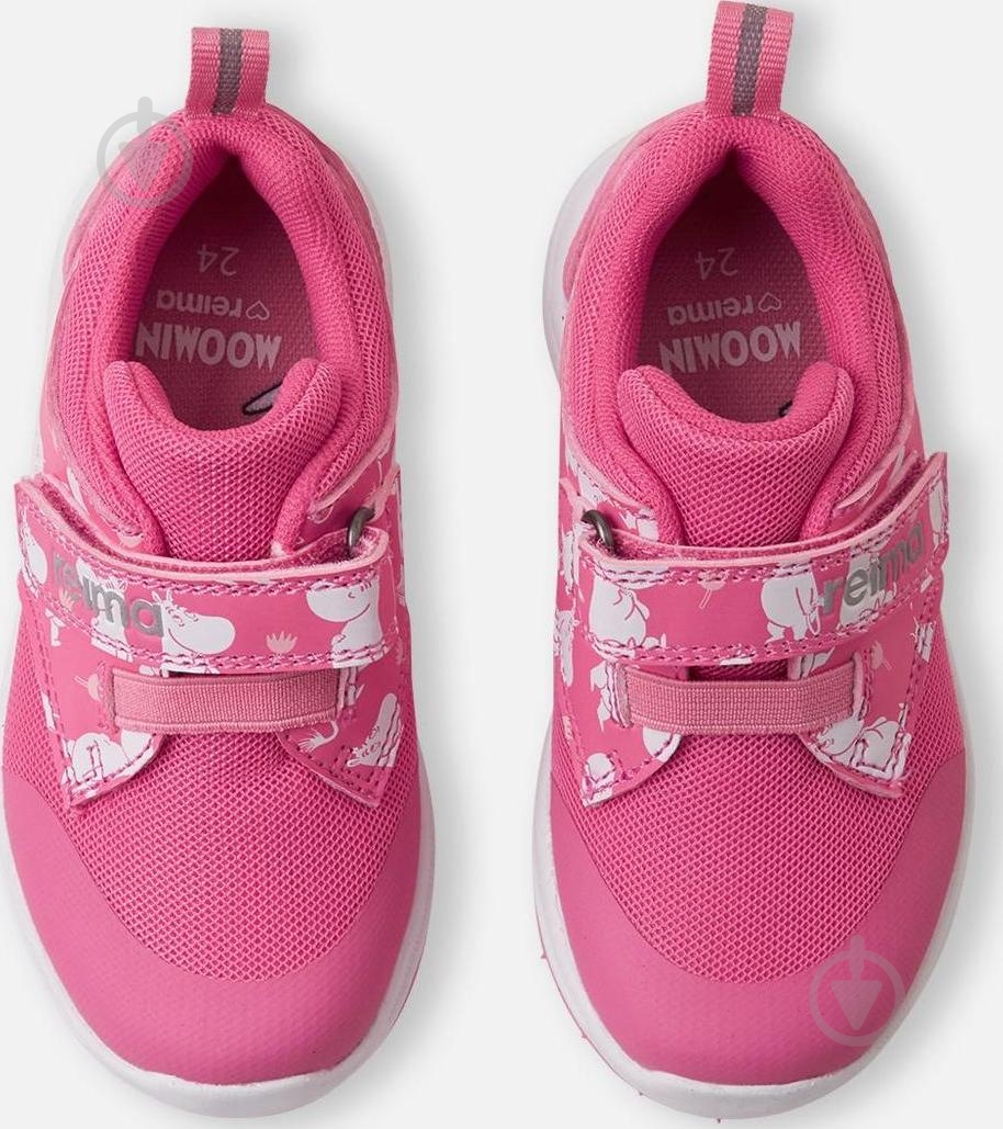 Кроссовки для девочек демисезонные Reima Moomin 5400129M-3431 р.20 розовые - фото 3 Кроссовки для девочек демисезонные Reima Moomin 5400129M-3431 р.20 розовые - фото 3