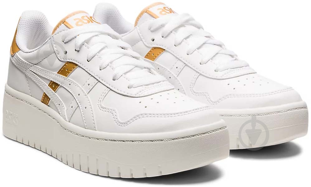 Кроссовки женские Asics JAPAN S PF 1202A302-100 р.41,5 белые - фото 2 Кроссовки женские Asics JAPAN S PF 1202A302-100 р.41,5 белые - фото 2