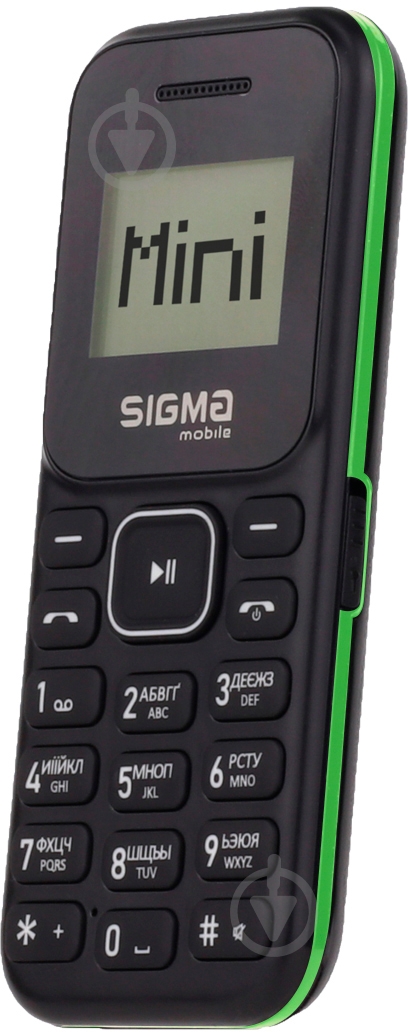 Мобильный телефон Sigma mobile X-STYLE 14 MINI black/green 4827798120962 - фото 4