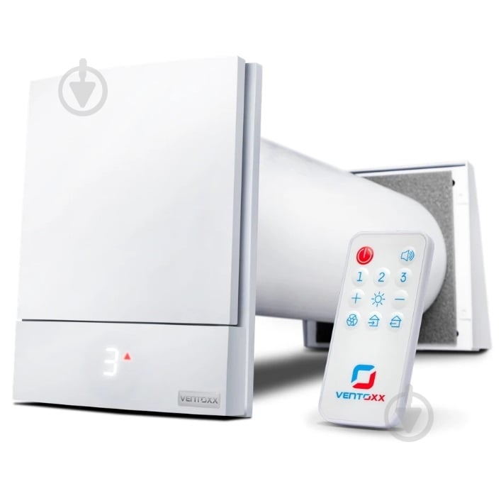 Рекуператор Ventoxx HARMONY (0.5м, пульт ДУ, вшнешняя кришка) RV-2_0,5-M2-A10W-RC - фото 1