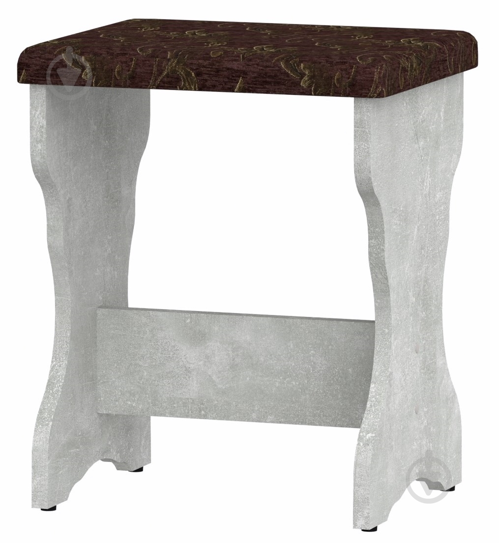 Табурет Компанит Т-2 бостон шоколад / ателье светлое - фото 1 Табурет Компанит Т-2 бостон шоколад / ателье светлое - фото 1