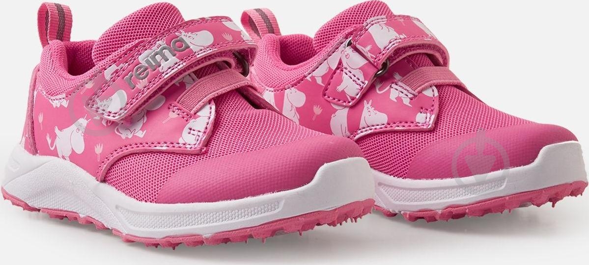 Кроссовки для девочек демисезонные Reima Moomin 5400129M-3431 р.22 розовые - фото 4 Кроссовки для девочек демисезонные Reima Moomin 5400129M-3431 р.22 розовые - фото 4
