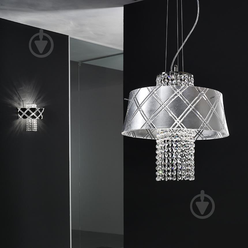 ВИТРИНА! Подвес 195140.72 100 Вт E27 серебро 46801 - фото 1