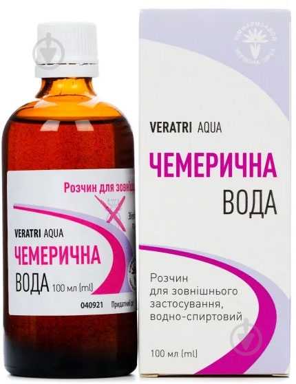 Чемеричная вода раствор 100 мл - фото 1 Чемеричная вода раствор 100 мл - фото 1