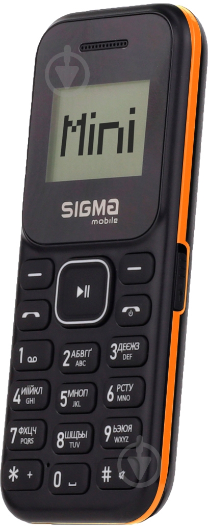 Мобильный телефон Sigma mobile X-STYLE 14 MINI black/orange - фото 3