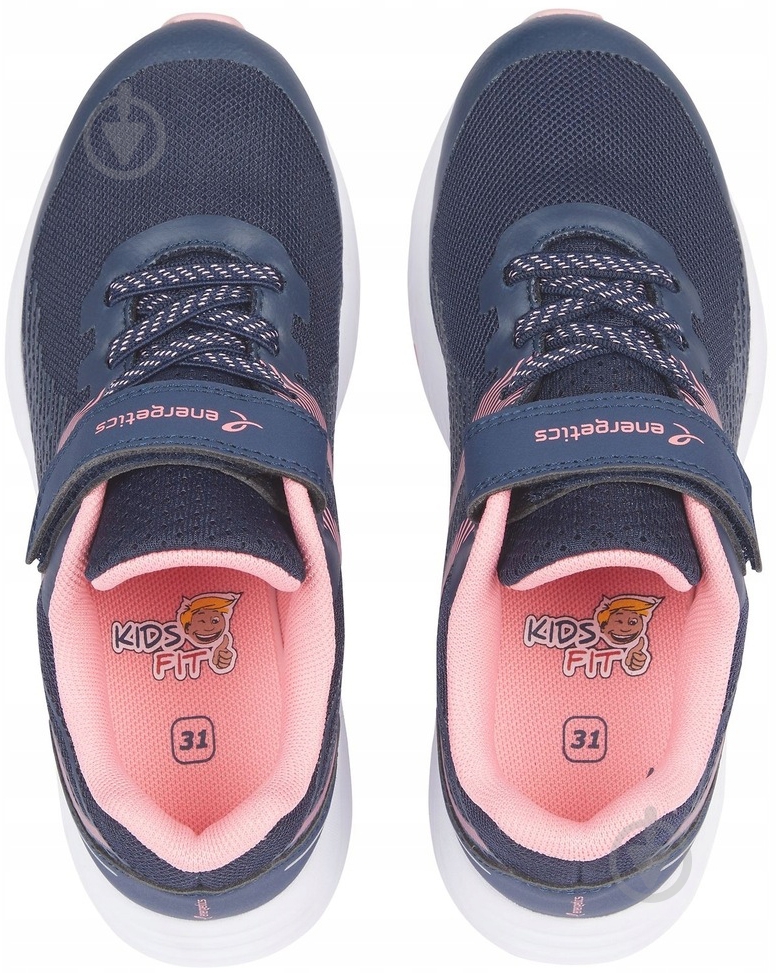 Кросівки дитячі демісезонні Energetics Elexir XII 416934-903519 р.28 сині із рожевим - фото 3