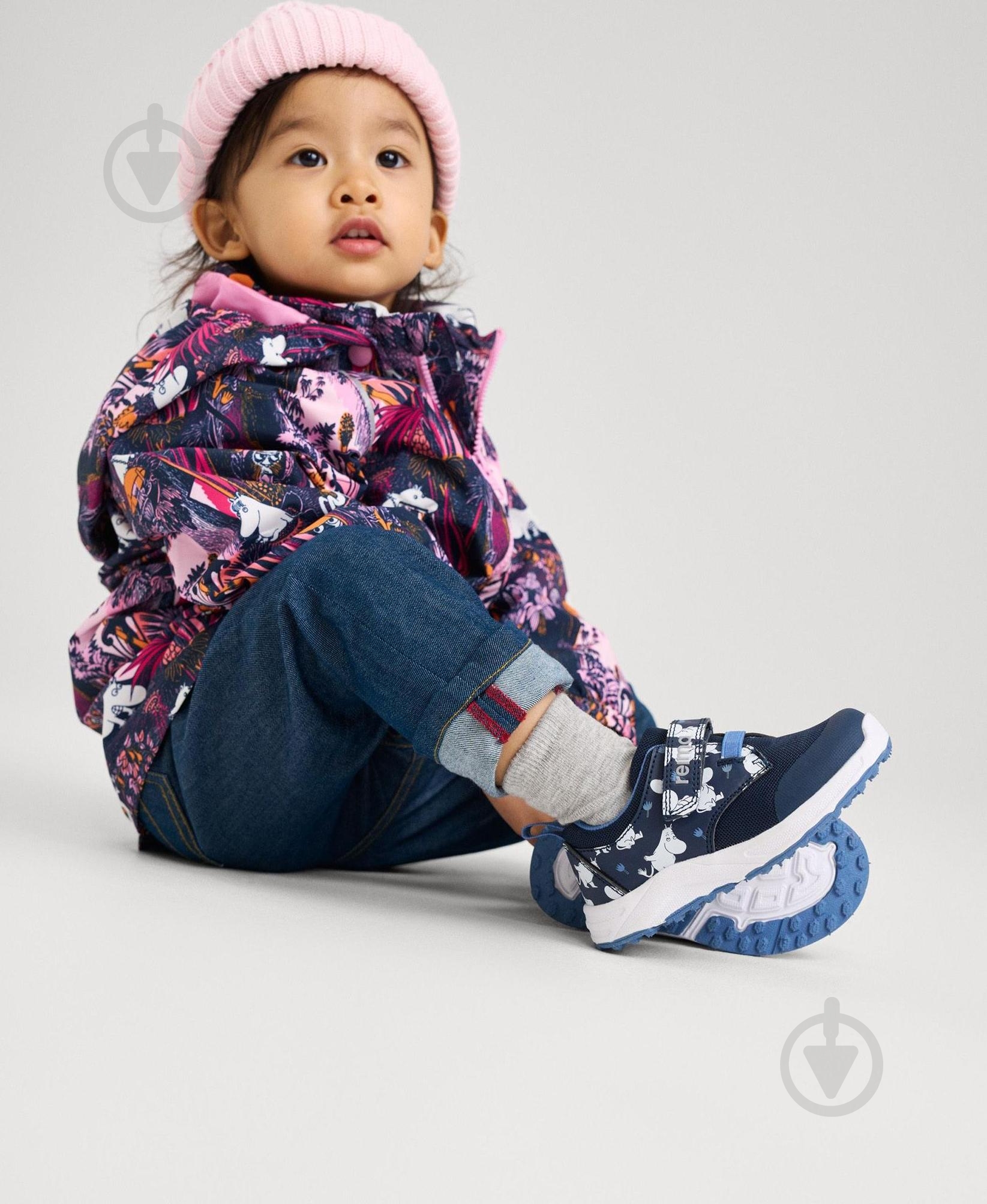 Кроссовки демисезонные Reima Moomin 5400129M-6981 р.22 темно-синие - фото 9