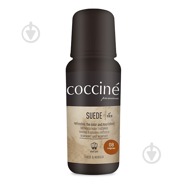 Крем для взуття COCCINE для замші SUEDE 75 мл коньяк - фото 1