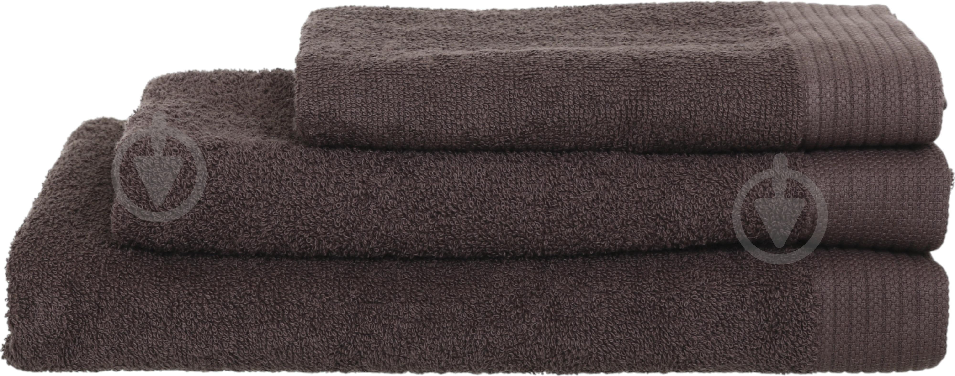 Рушник махровий ОЕ New 40x70 см коричневий UP! (Underprice) - фото 1 Рушник махровий ОЕ New 40x70 см коричневий UP! (Underprice) - фото 1