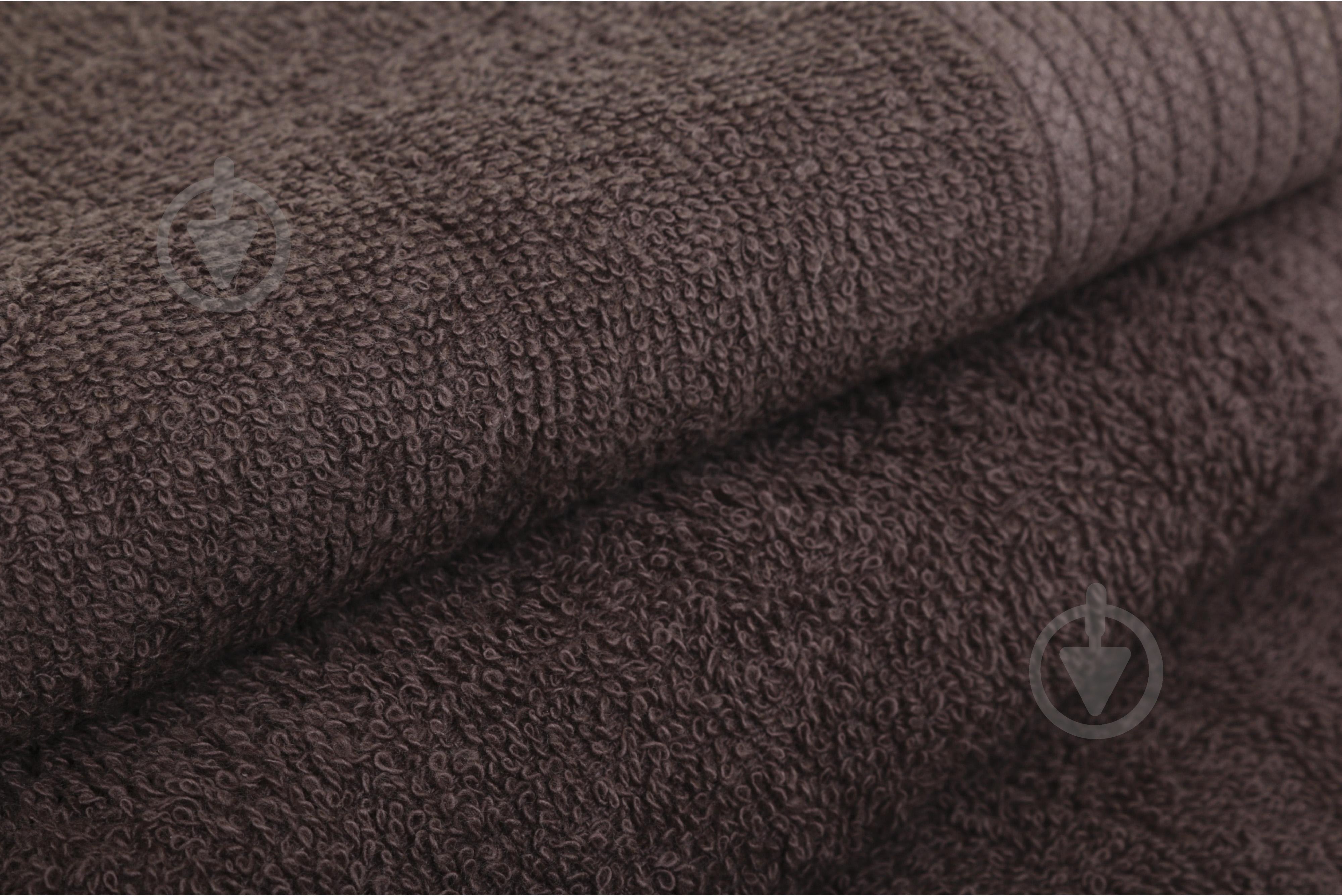 Рушник махровий ОЕ New 40x70 см коричневий UP! (Underprice) - фото 2 Рушник махровий ОЕ New 40x70 см коричневий UP! (Underprice) - фото 2