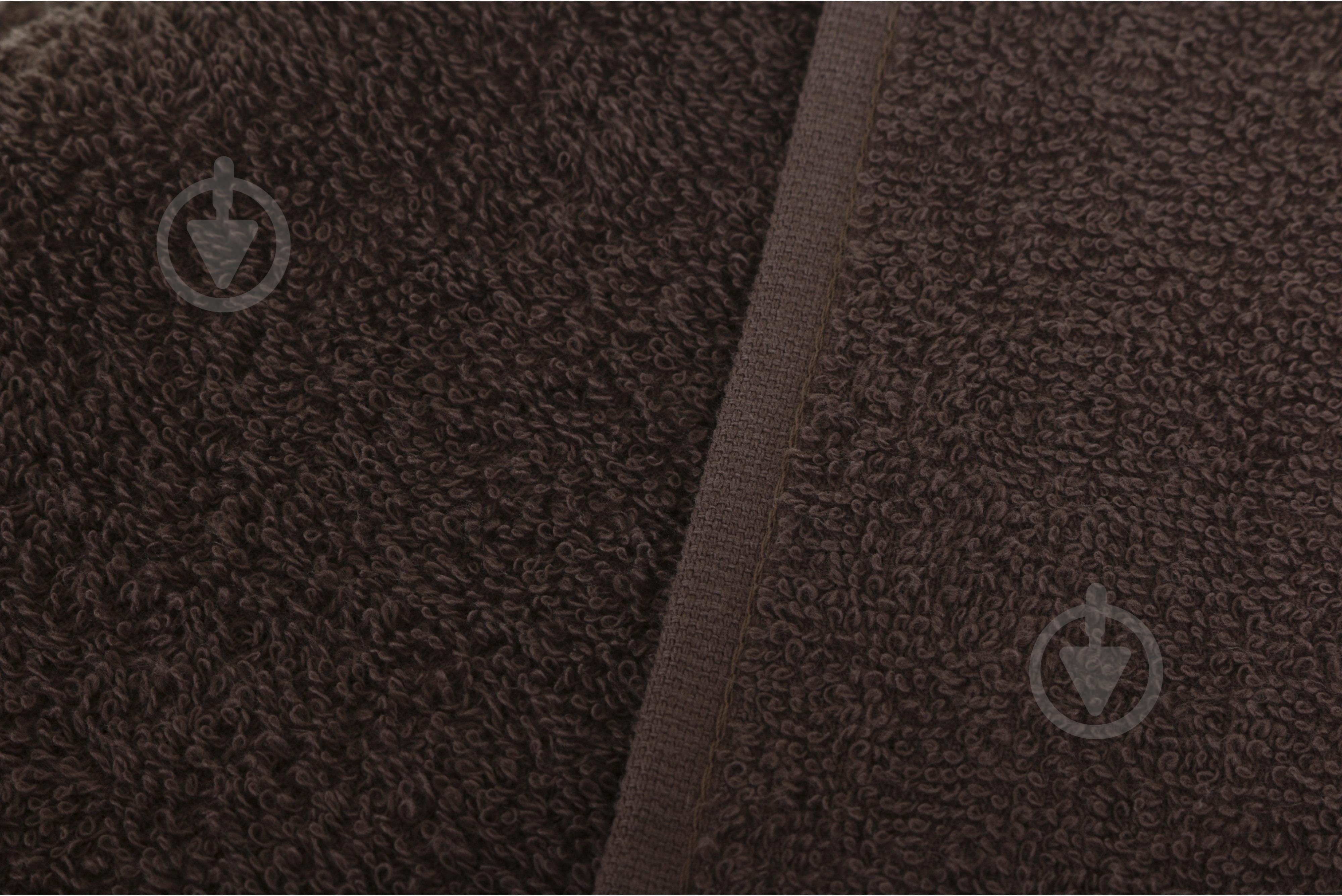 Рушник махровий ОЕ New 40x70 см коричневий UP! (Underprice) - фото 3 Рушник махровий ОЕ New 40x70 см коричневий UP! (Underprice) - фото 3