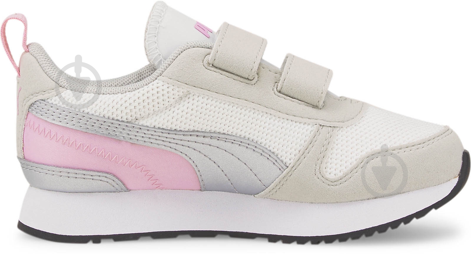 Кросівки для дівчаток Puma Puma R78 V PS 37361726 р.30 білі із рожевим - фото 2 Кросівки для дівчаток Puma Puma R78 V PS 37361726 р.30 білі із рожевим - фото 2