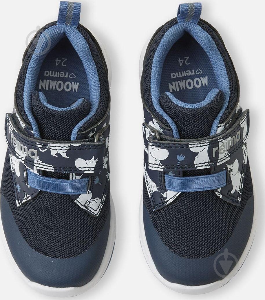 Кроссовки демисезонные Reima Moomin 5400129M-6981 р.28 темно-синие - фото 3