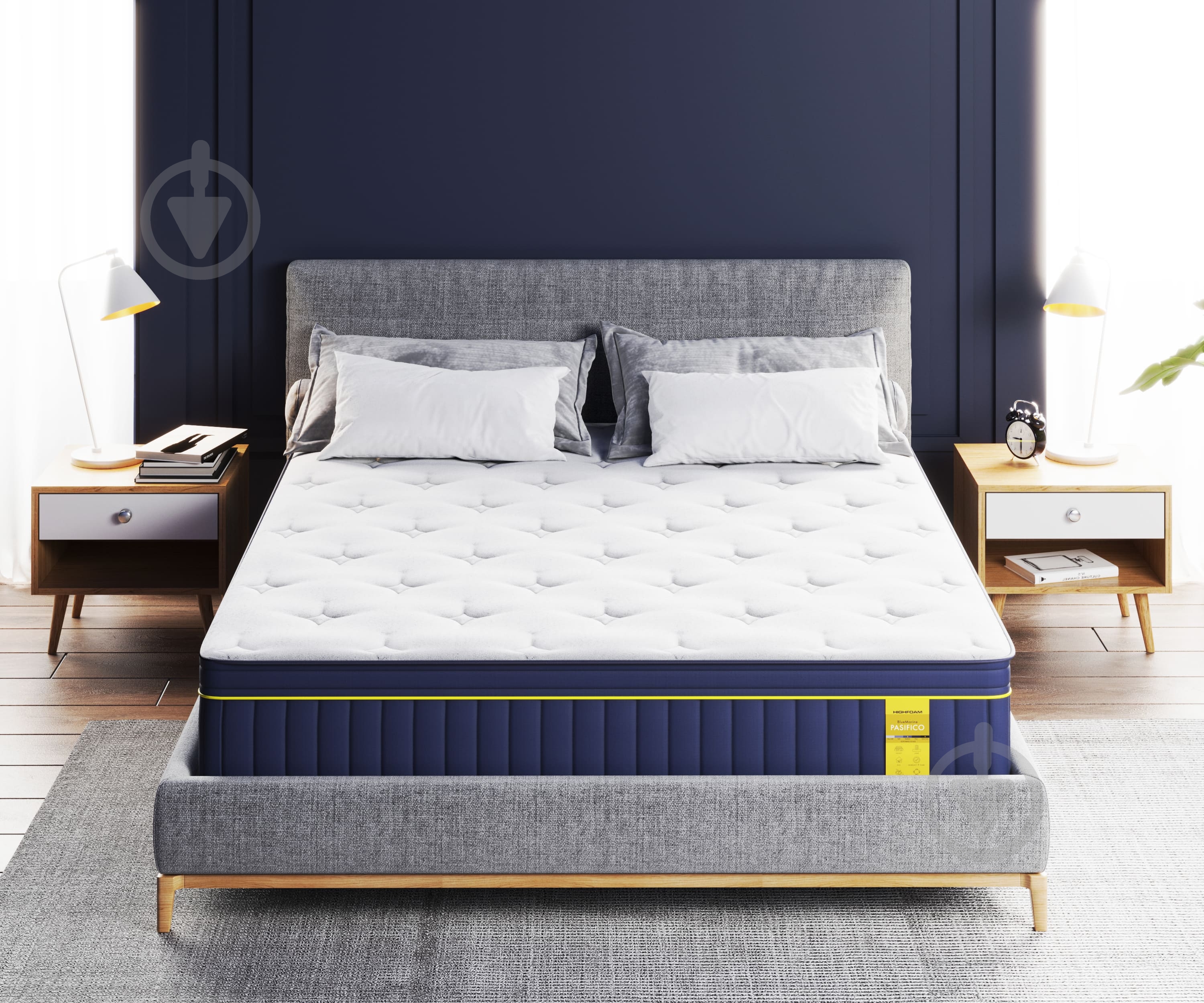 Матрац ортопедичний Bluemarine Atlantico Highfoam 160x200 см - фото 5