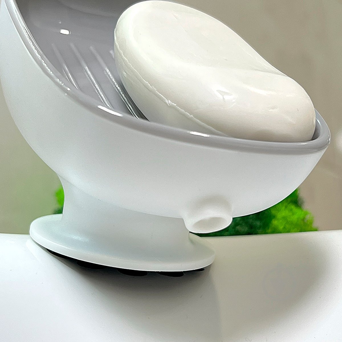 Мильниця МВМ BP-38 WHITE/GRAY - фото 5 Мильниця МВМ BP-38 WHITE/GRAY - фото 5