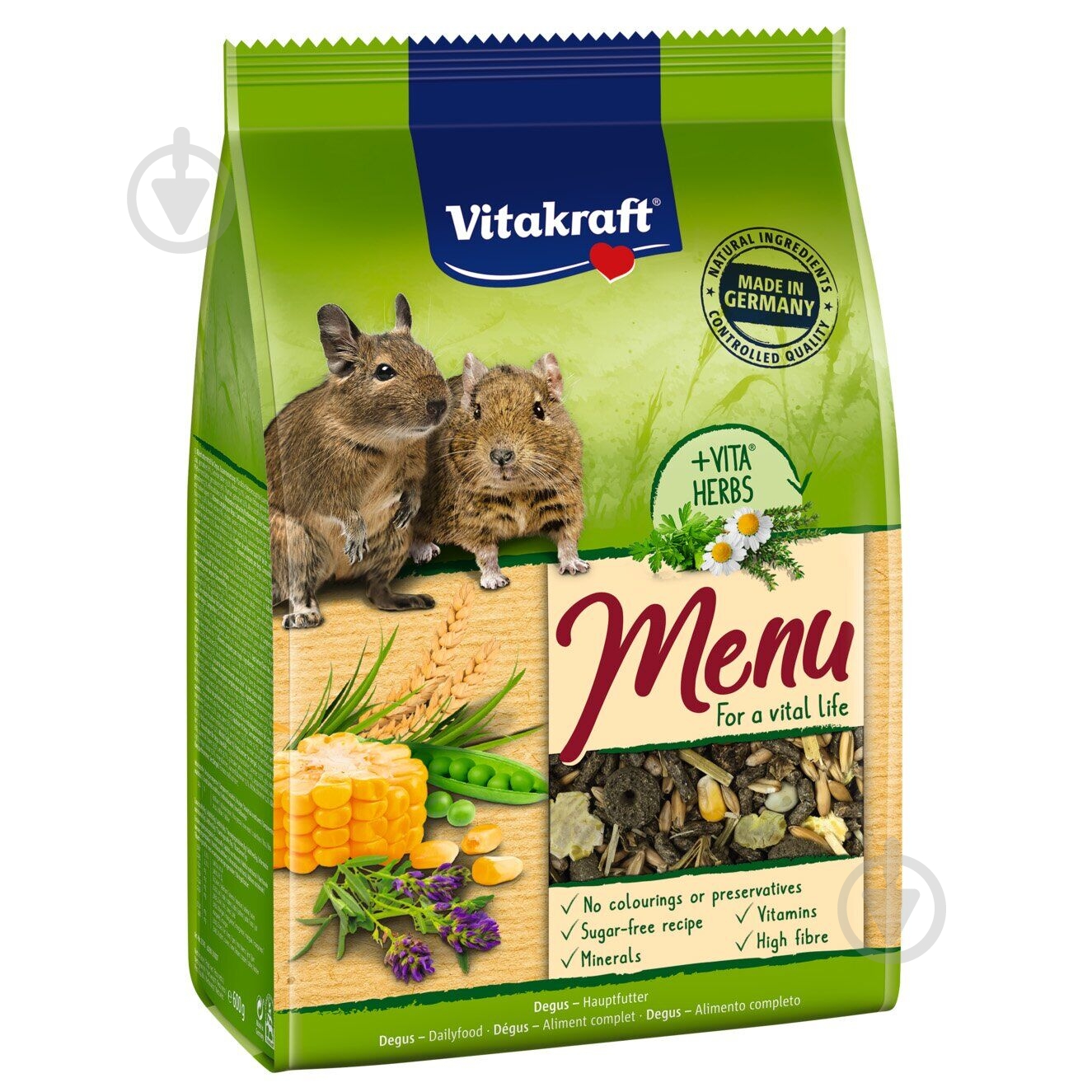 Корм Vitakraft Menu Vital 600 г 25143 - фото 1