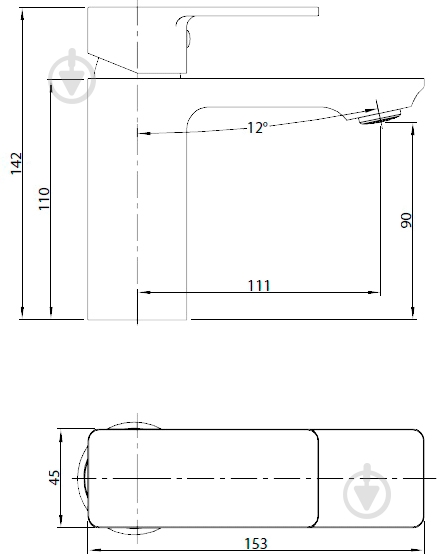 Смеситель для умывальника Koller Pool Neon NN0200 - фото 2