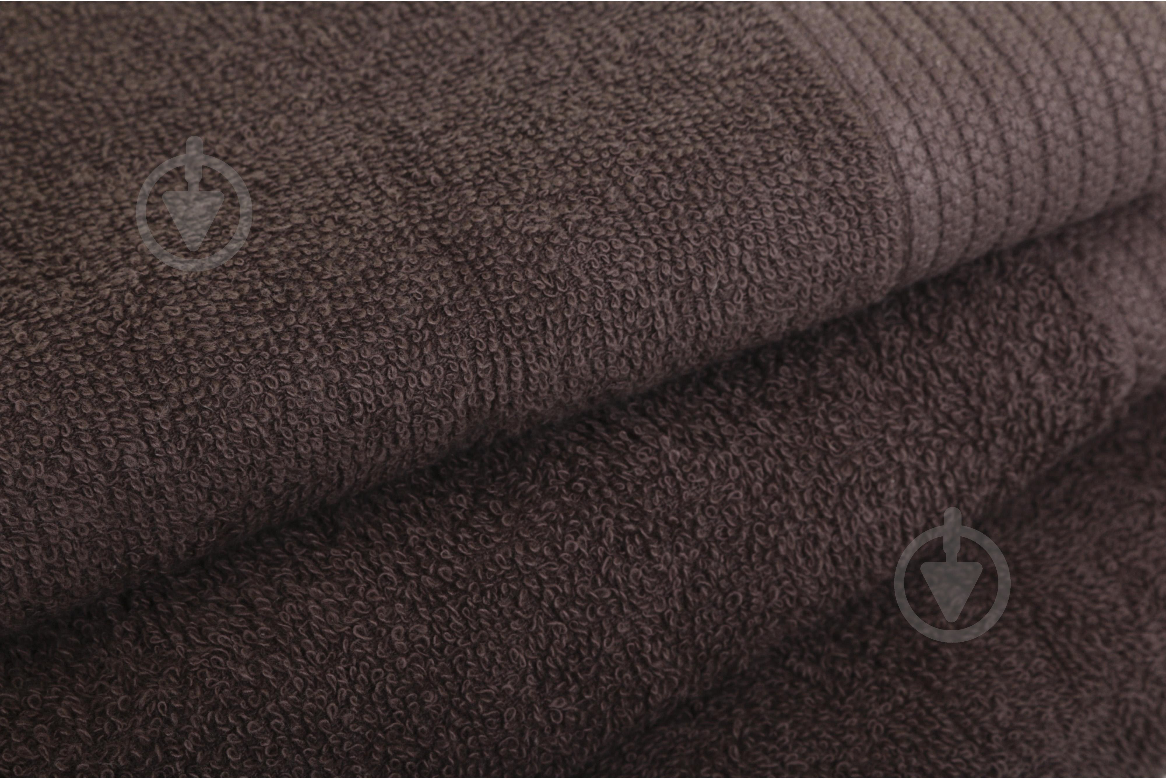 Рушник махровий ОЕ New 70x140 см коричневий UP! (Underprice) - фото 2 Рушник махровий ОЕ New 70x140 см коричневий UP! (Underprice) - фото 2