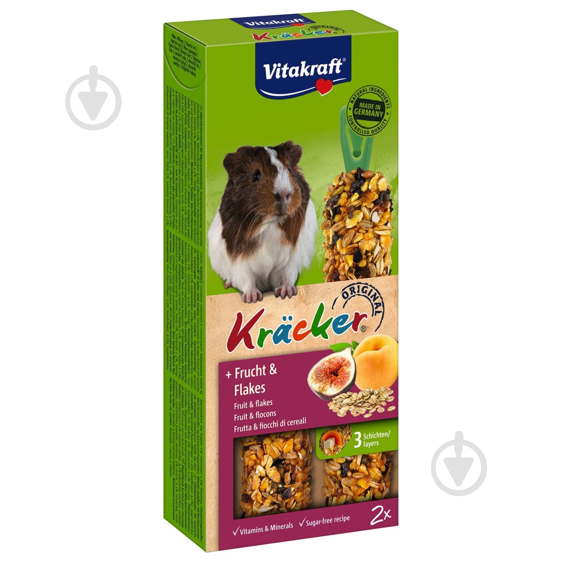Крекер Vitakraft с фруктами 2 шт 25155 - фото 1