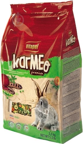 Корм Vitapol для кроликов Karmeo, 2.5 кг - фото 1 Корм Vitapol для кроликов Karmeo, 2.5 кг - фото 1