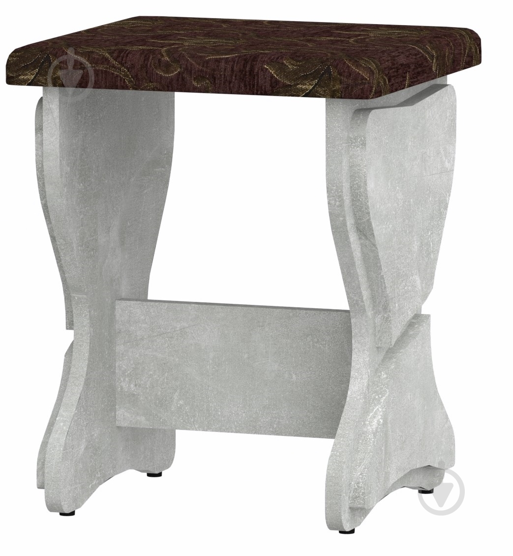 Табурет Компанит Т-3 бостон шоколад / ателье светлое - фото 1 Табурет Компанит Т-3 бостон шоколад / ателье светлое - фото 1