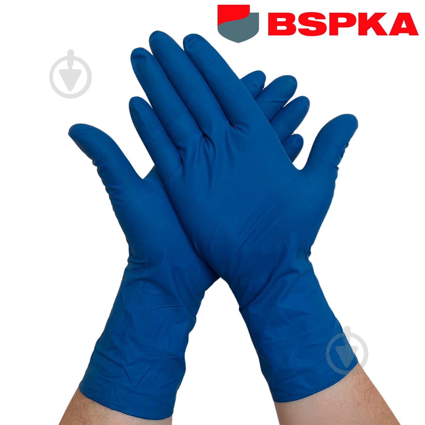 Перчатки медицинские BSPKA латексные High Risk р.L 50 шт./уп. - фото 3