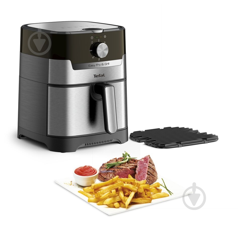 Мультипечь Tefal Air Fry&Grill EY501D15 - фото 9 Мультипечь Tefal Air Fry&Grill EY501D15 - фото 9