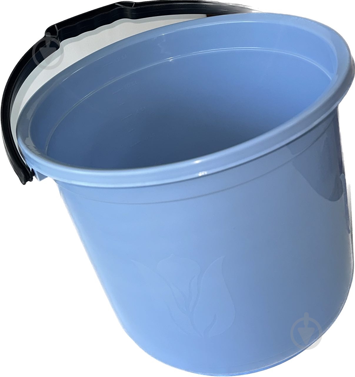 Ведро обычное 12 л лазурный - фото 3