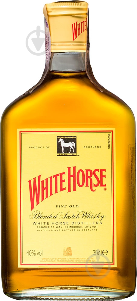 Виски White Horse 4 года выдержки 0,35 л - фото 1