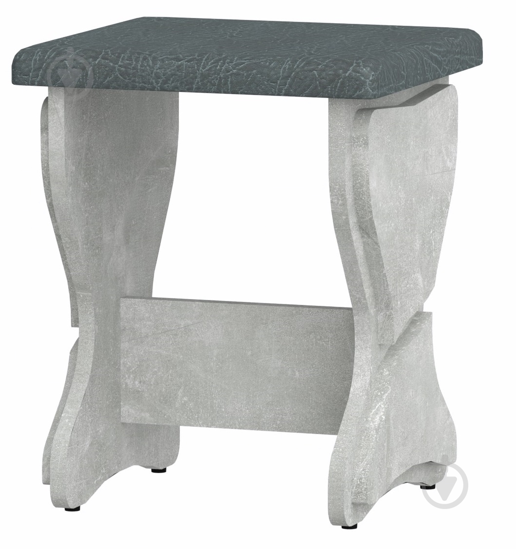 Табурет Компанит Т-3 серый / ателье светлое - фото 1