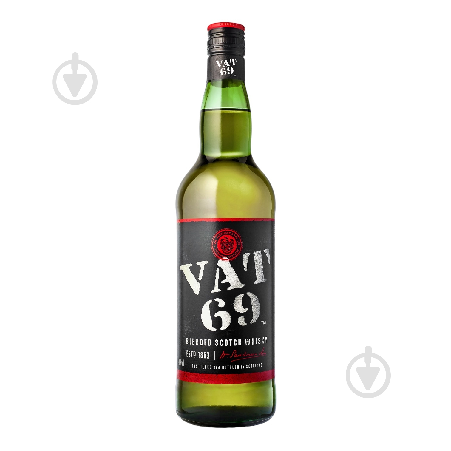 Віскі Vat 69 3 роки витримки 0,7 л - фото 1 Віскі Vat 69 3 роки витримки 0,7 л - фото 1