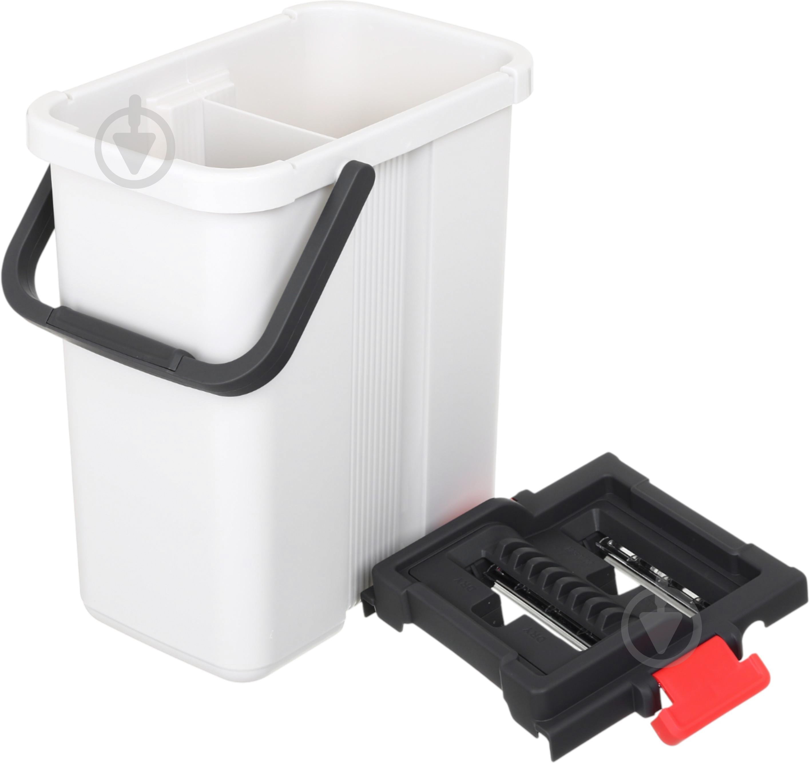 Набор для уборки для пола OBERY SuperClean 2в1 ведро 7,5 л + швабра 130 см 33 см - фото 15 Набор для уборки для пола OBERY SuperClean 2в1 ведро 7,5 л + швабра 130 см 33 см - фото 15