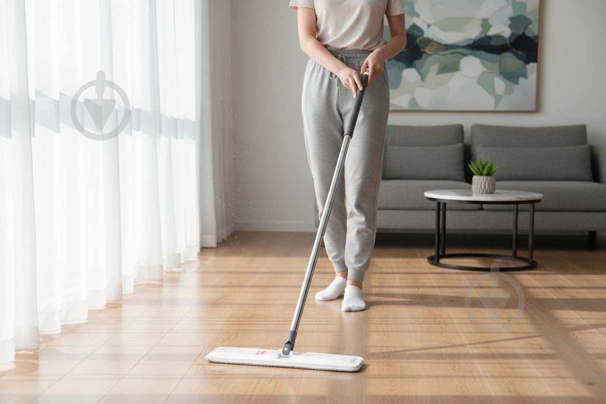 Набор для уборки для пола OBERY SuperClean 2в1 ведро 7,5 л + швабра 130 см 33 см - фото 3 Набор для уборки для пола OBERY SuperClean 2в1 ведро 7,5 л + швабра 130 см 33 см - фото 3