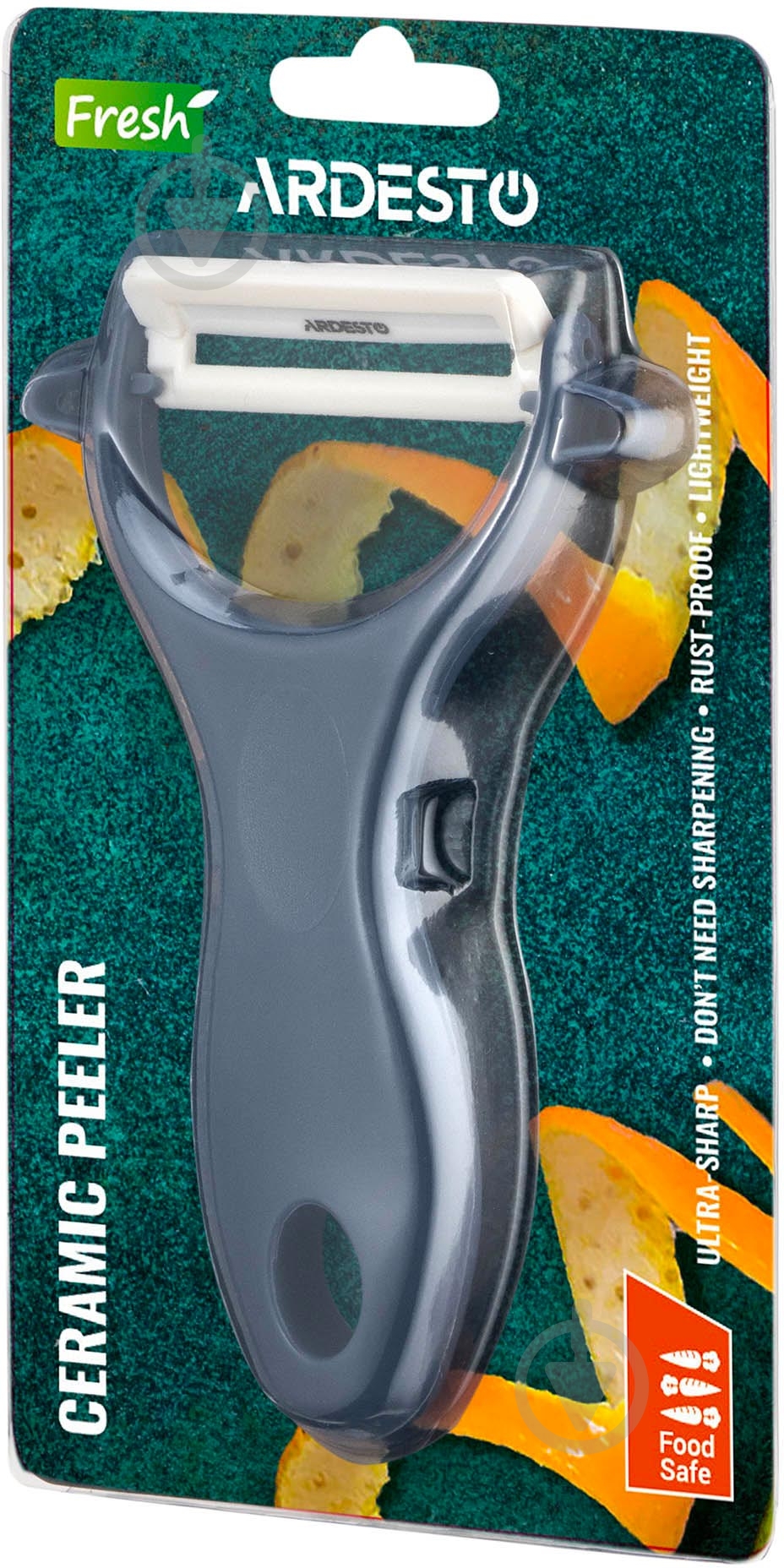 Овощечистка Ardesto Fresh 17 см синяя AR2101DB - фото 3 Овощечистка Ardesto Fresh 17 см синяя AR2101DB - фото 3