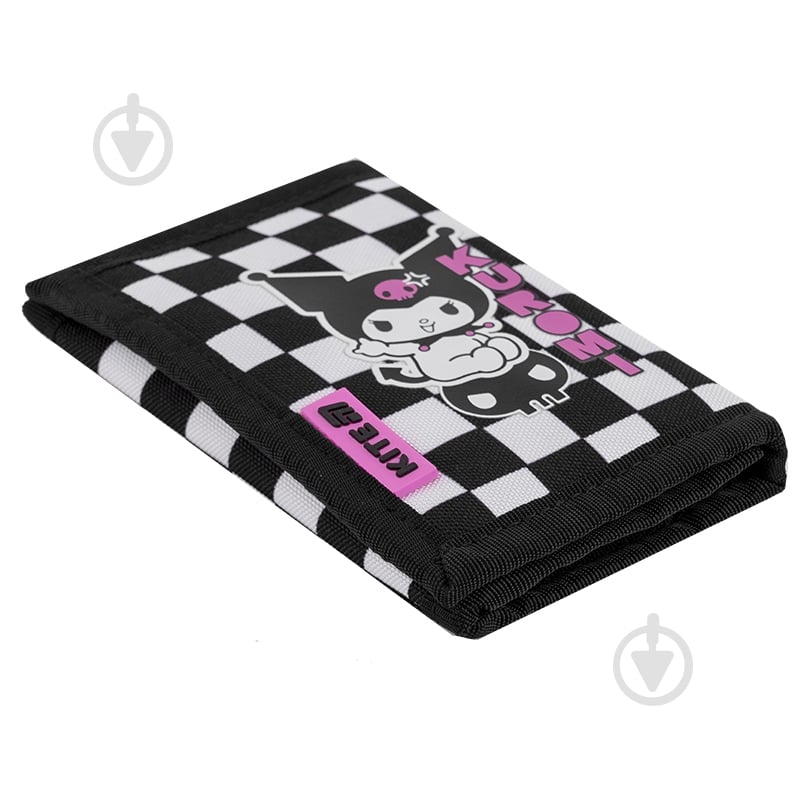 Кошелек Kuromi HK25-598-3 KITE черный с белым - фото 3 Кошелек Kuromi HK25-598-3 KITE черный с белым - фото 3