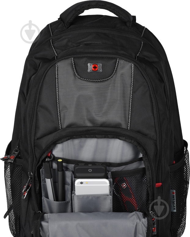 Рюкзак Wenger Pillar 16" black/grey 600633 - фото 9