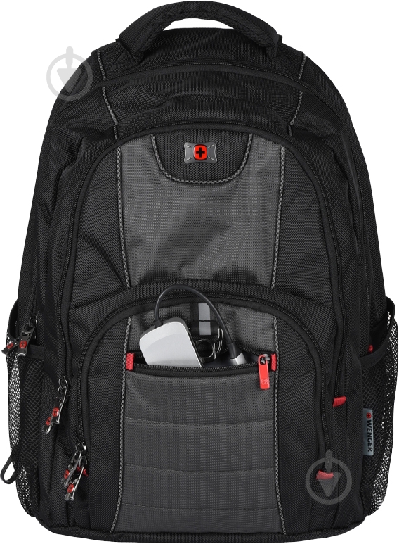Рюкзак Wenger Pillar 16" black/grey 600633 - фото 8