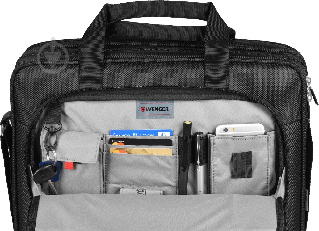 Сумка Wenger Prospectus 16" black 600649 - фото 7
