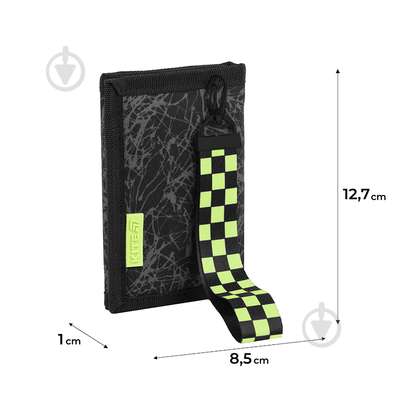 Кошелек K25-598-4 KITE черный - фото 2