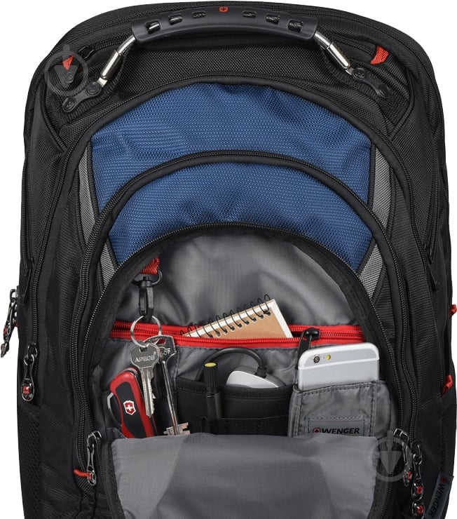 Рюкзак Wenger Ibex 17" navy blue 600638 - фото 17