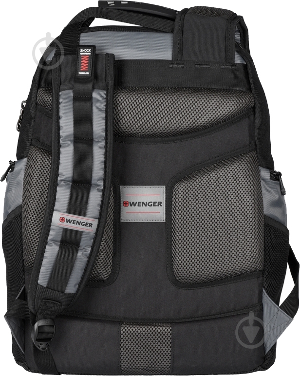 Рюкзак Wenger Pegasus 17" black/grey 600639 - фото 5