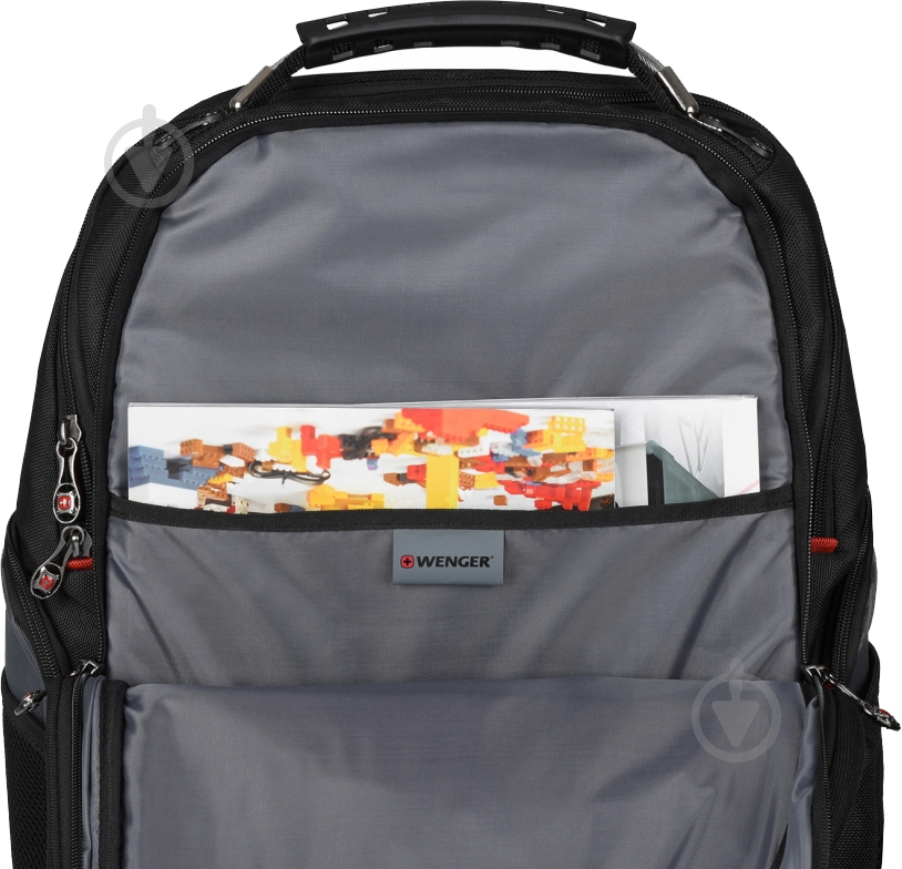Рюкзак Wenger Pegasus 17" black/grey 600639 - фото 13