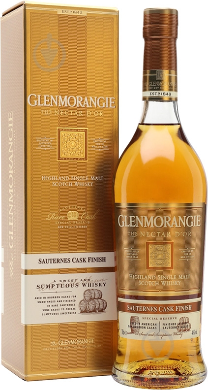 Виски Glenmorangie Nectar d'Or 12 лет выдержки в подарочной упаковке 0,7 л - фото 1
