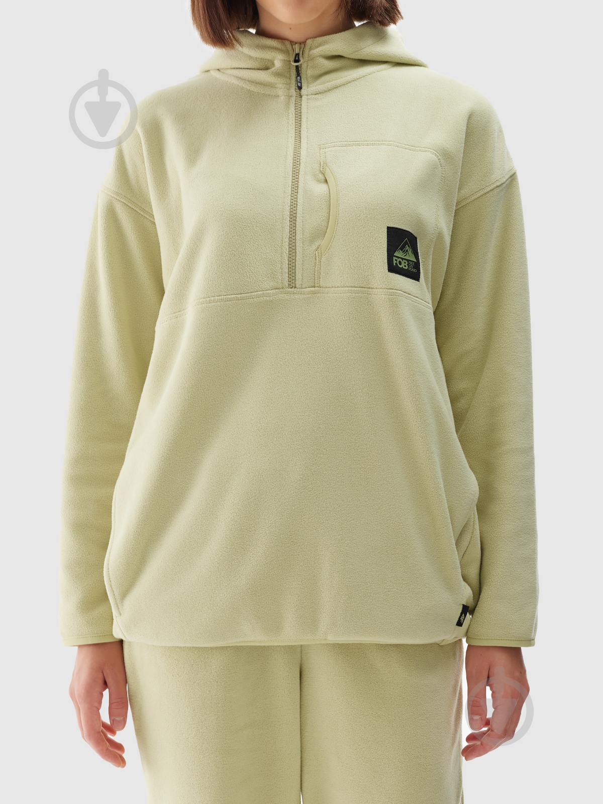 Джемпер 4F FLEECE F248 4FWAW24TFLEF248-44S р.L зеленый - фото 6