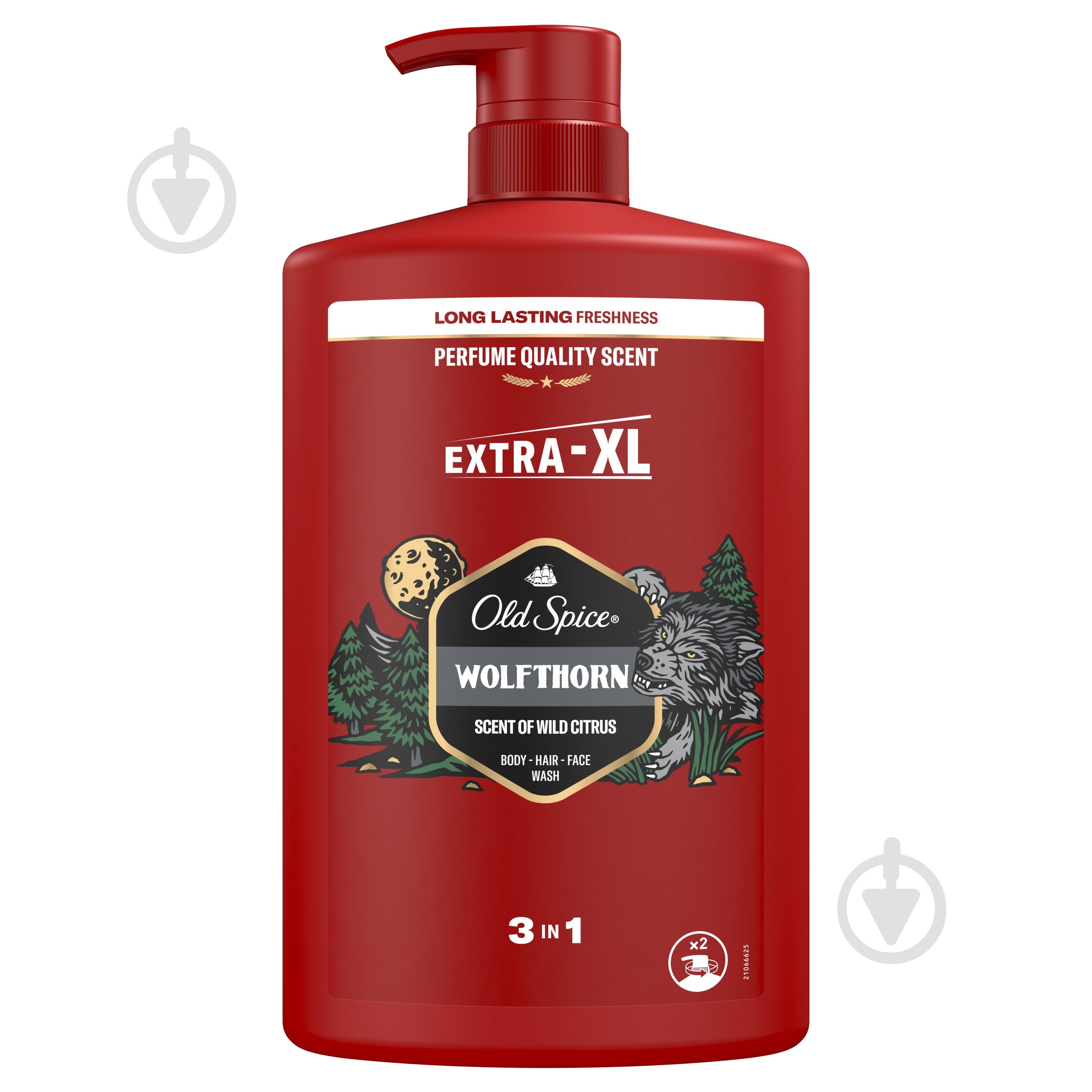 Гель для душа Old Spice 3-в-1 Wolfthorn 1000 мл - фото 1