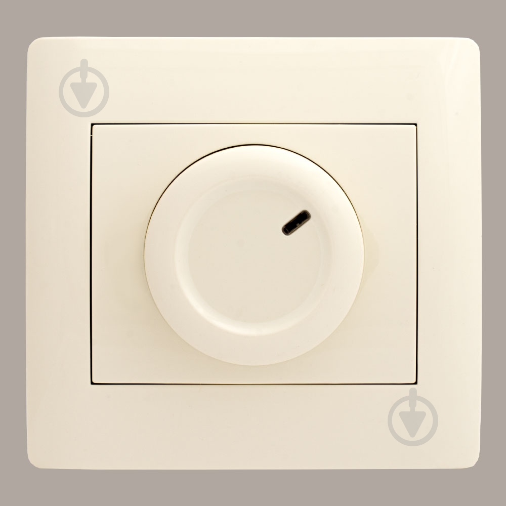 Світлорегулятор LXL Oscar 600 Вт 20 IP кремовий TL1119CA Cream - фото 1